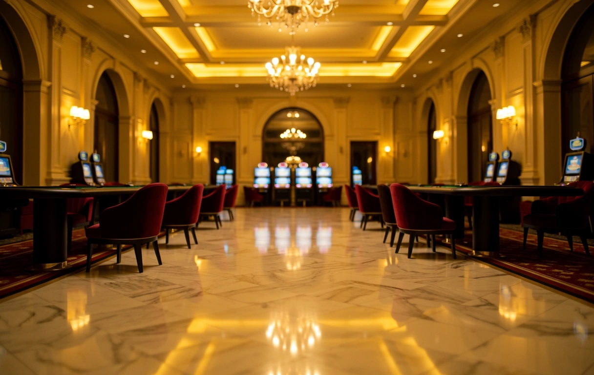 Interior de Casino de Lujo